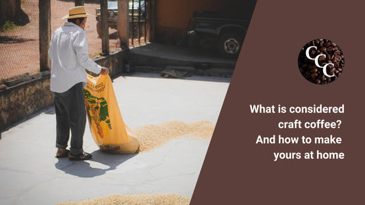 What is considered craft coffee? Learn what is craft coffee and how to make your own craft coffee