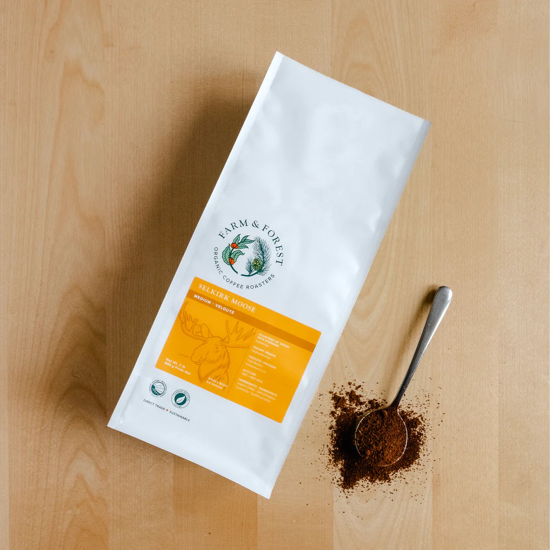 CERTIFIED ORGANIC (OCIA) "SELKIRK MOOSE" MEDIUM ROAST