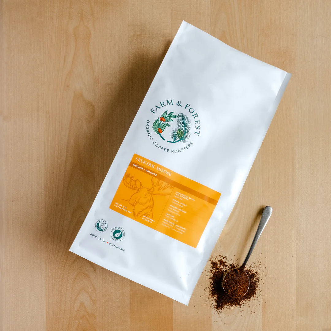 CERTIFIED ORGANIC (OCIA) "SELKIRK MOOSE" MEDIUM ROAST