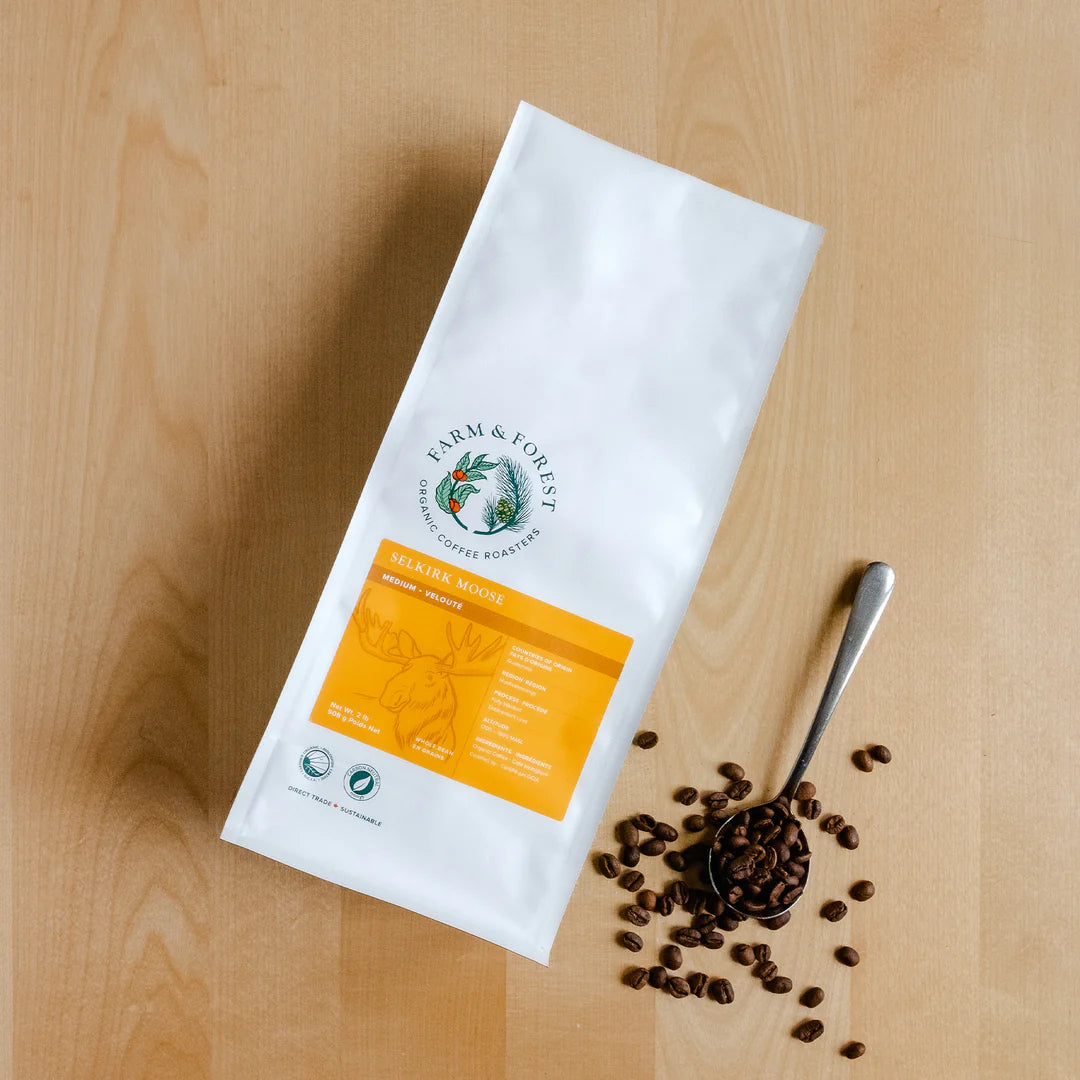 CERTIFIED ORGANIC (OCIA) "SELKIRK MOOSE" MEDIUM ROAST