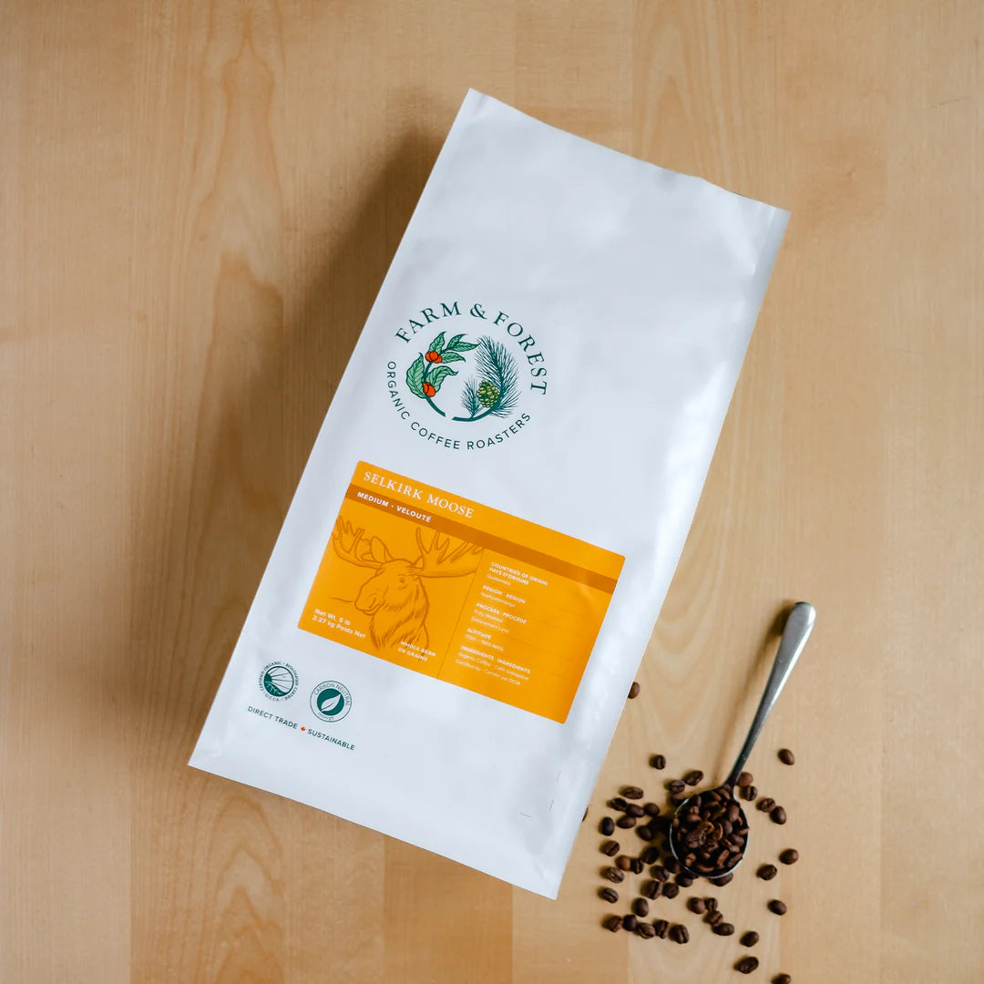 CERTIFIED ORGANIC (OCIA) "SELKIRK MOOSE" MEDIUM ROAST