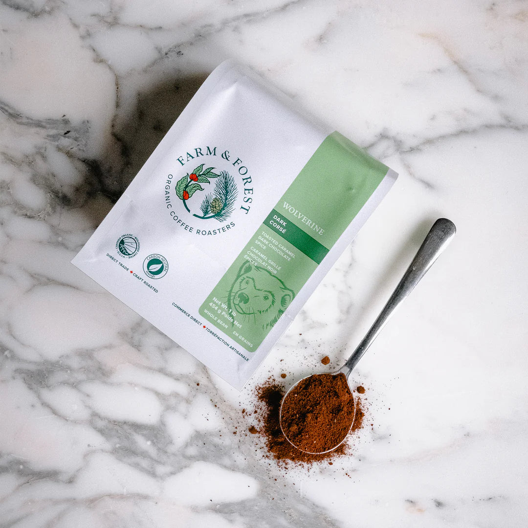 CERTIFIED ORGANIC (OCIA) "WOLVERINE" DARK ROAST