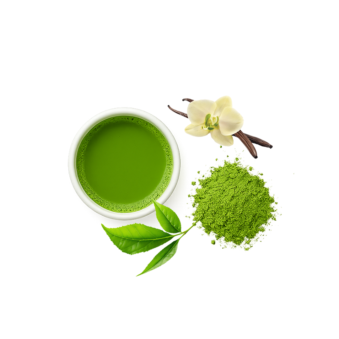 Vanilla Matcha Micro Ground - Sweetened (100 g)