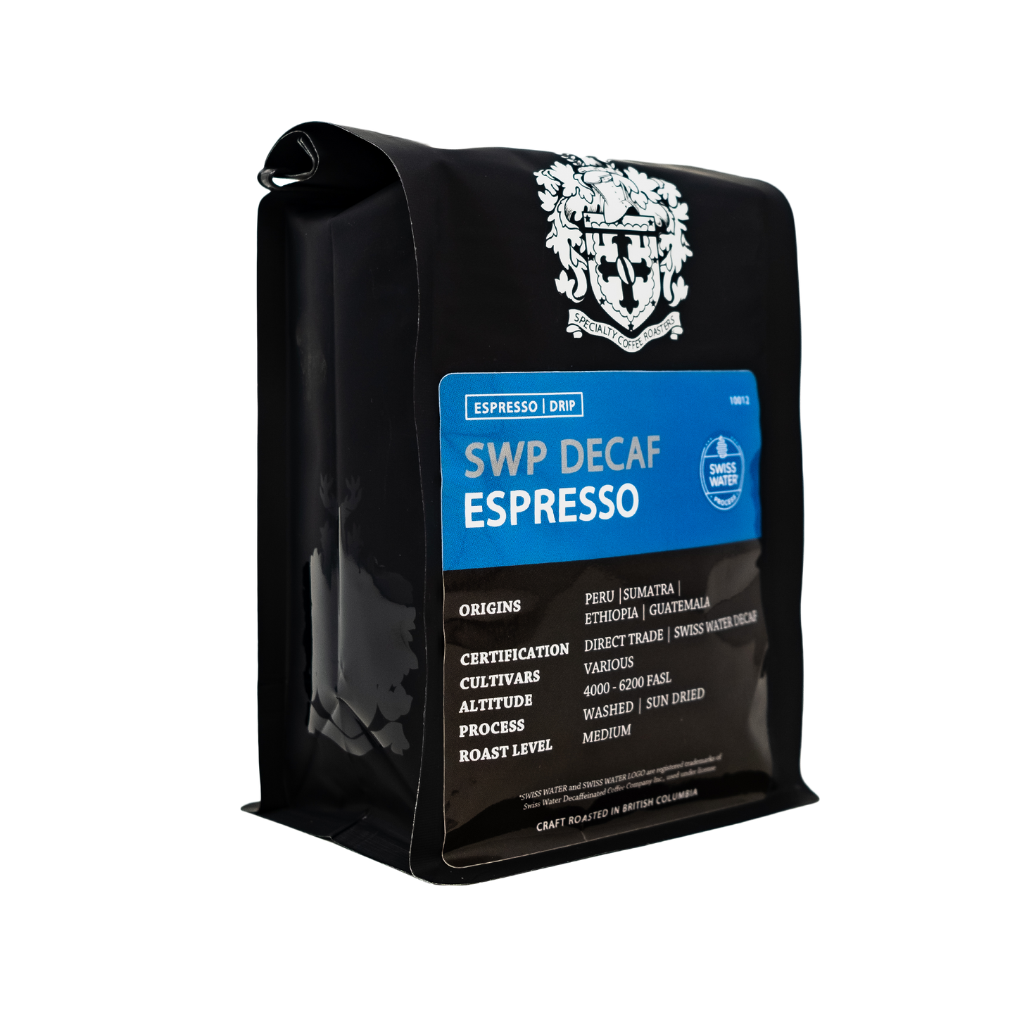 SWP Decaf Espresso | 5 Time Golden Bean Medal Winner