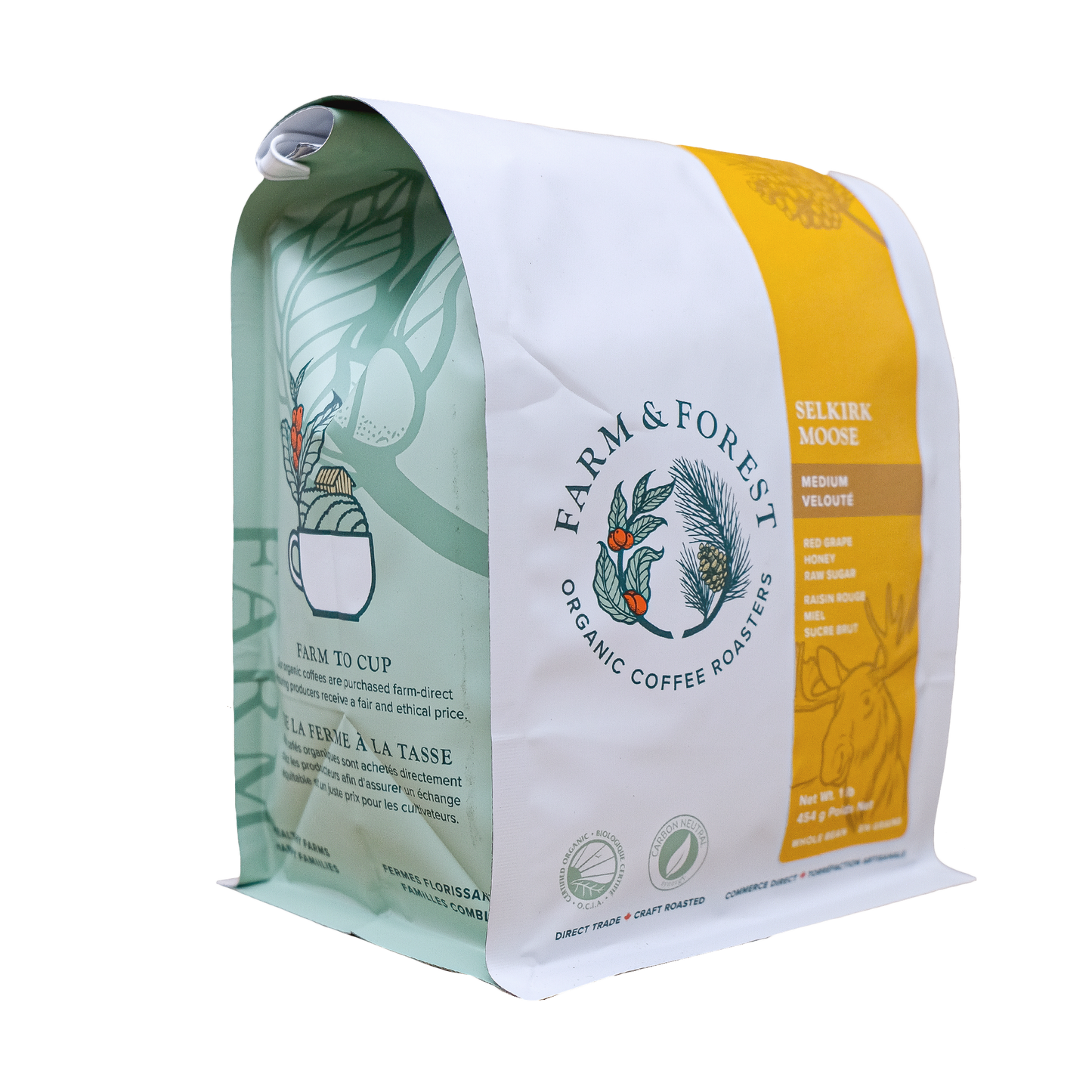CERTIFIED ORGANIC (OCIA) "SELKIRK MOOSE" MEDIUM ROAST