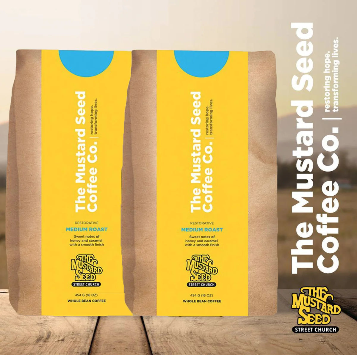 Mustard Seed Restorative Blend Medium Roast Craft Coffee Canada