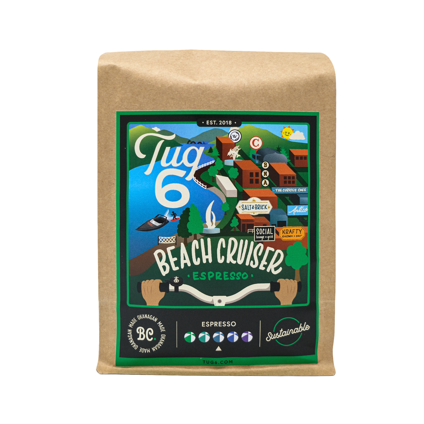 Beach Cruiser Espresso | 6 Time Golden Bean Winner