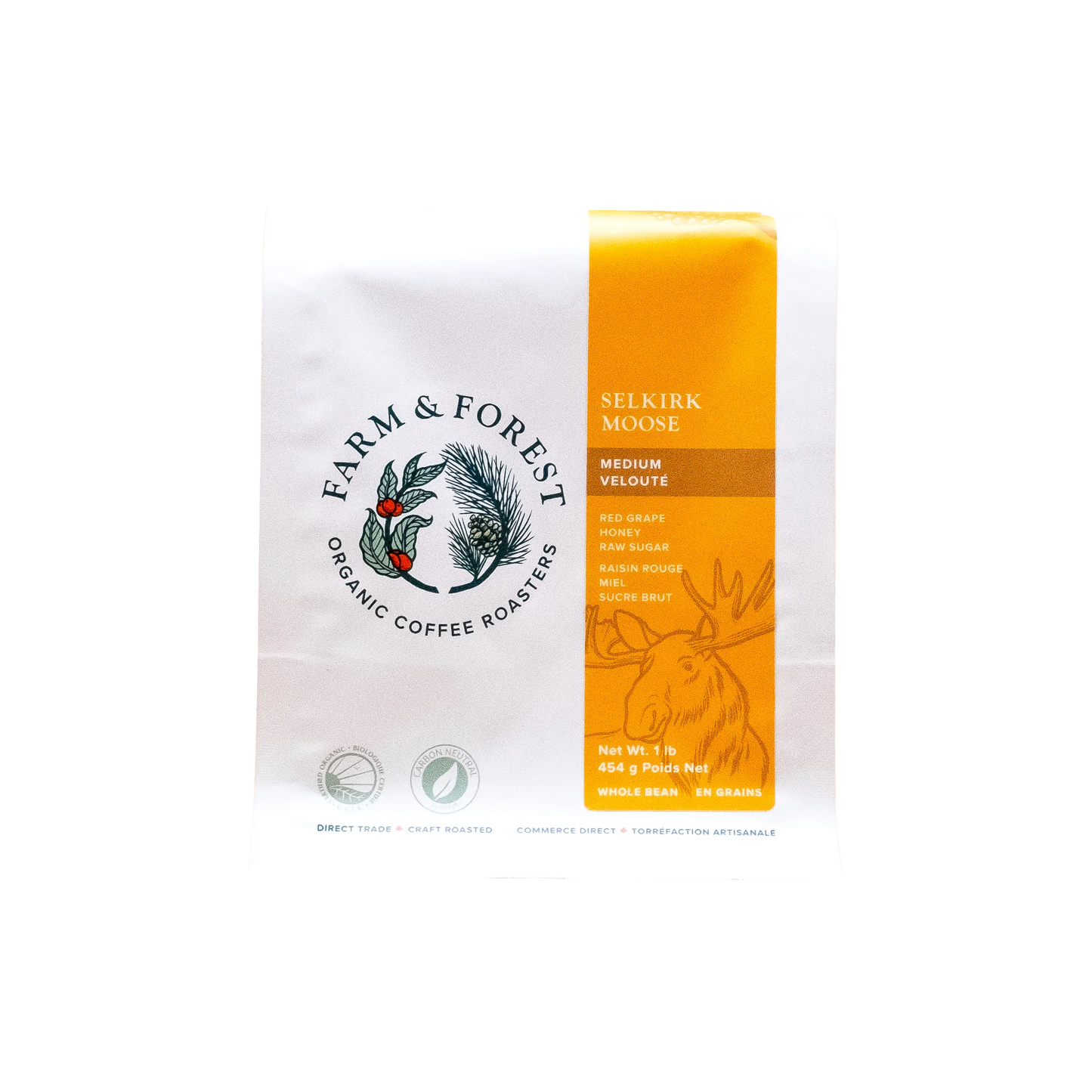 CCC Single Origins Sampler Pack 4 x 200 g: Tug 6 KGM Collab, F&F Selkirk Moose, Tug 6 Colombia, Tug 6 Guatemala