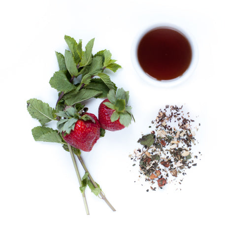 Tea Sparrow Strawberry Mint (Loose) 100 g