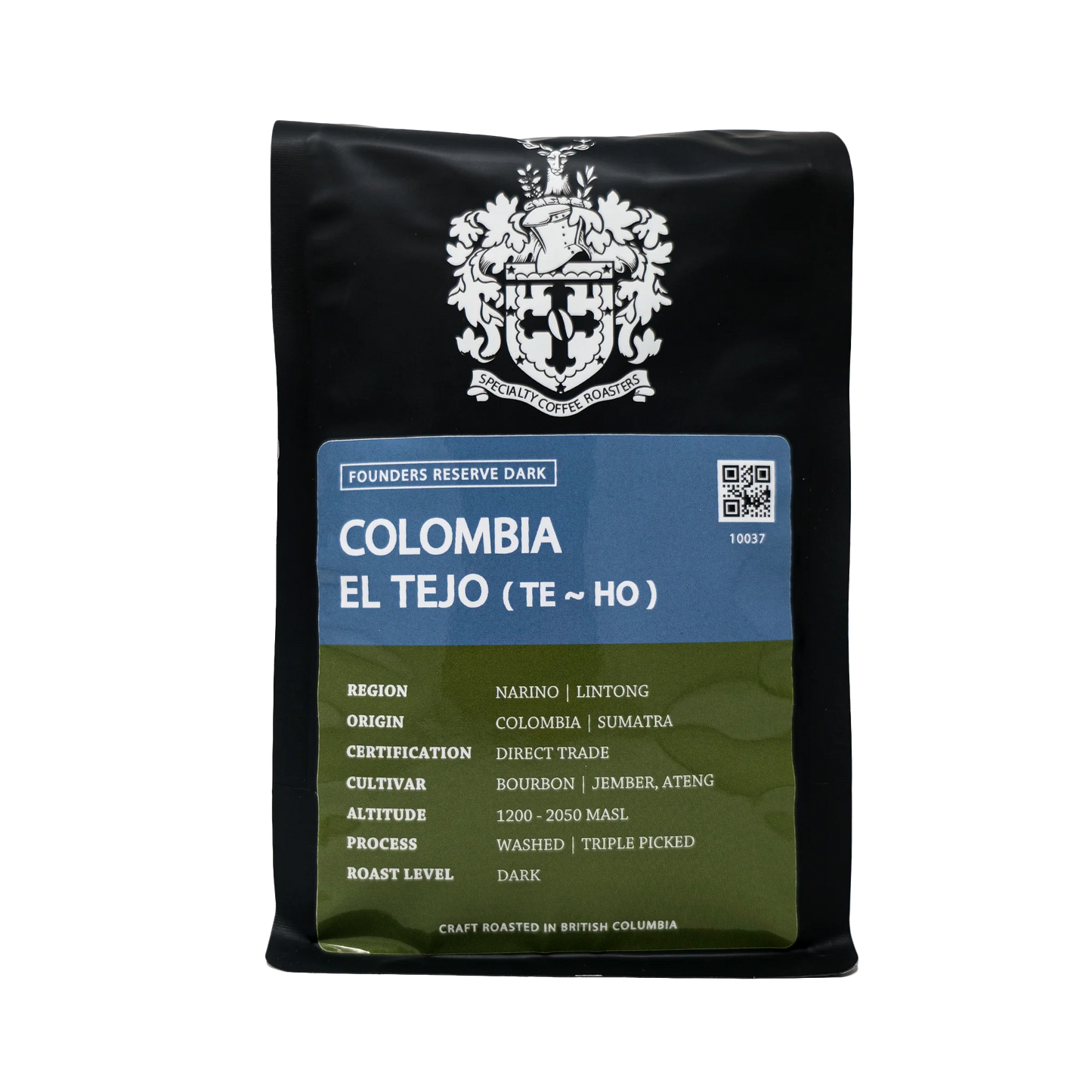 Colombia Tejo (TE-HO) Dark Roast