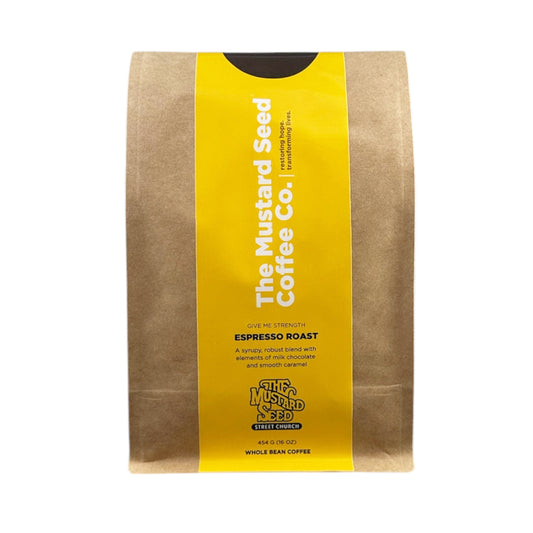 Mustard Seed Give Me Strength Espresso | Medium Roast