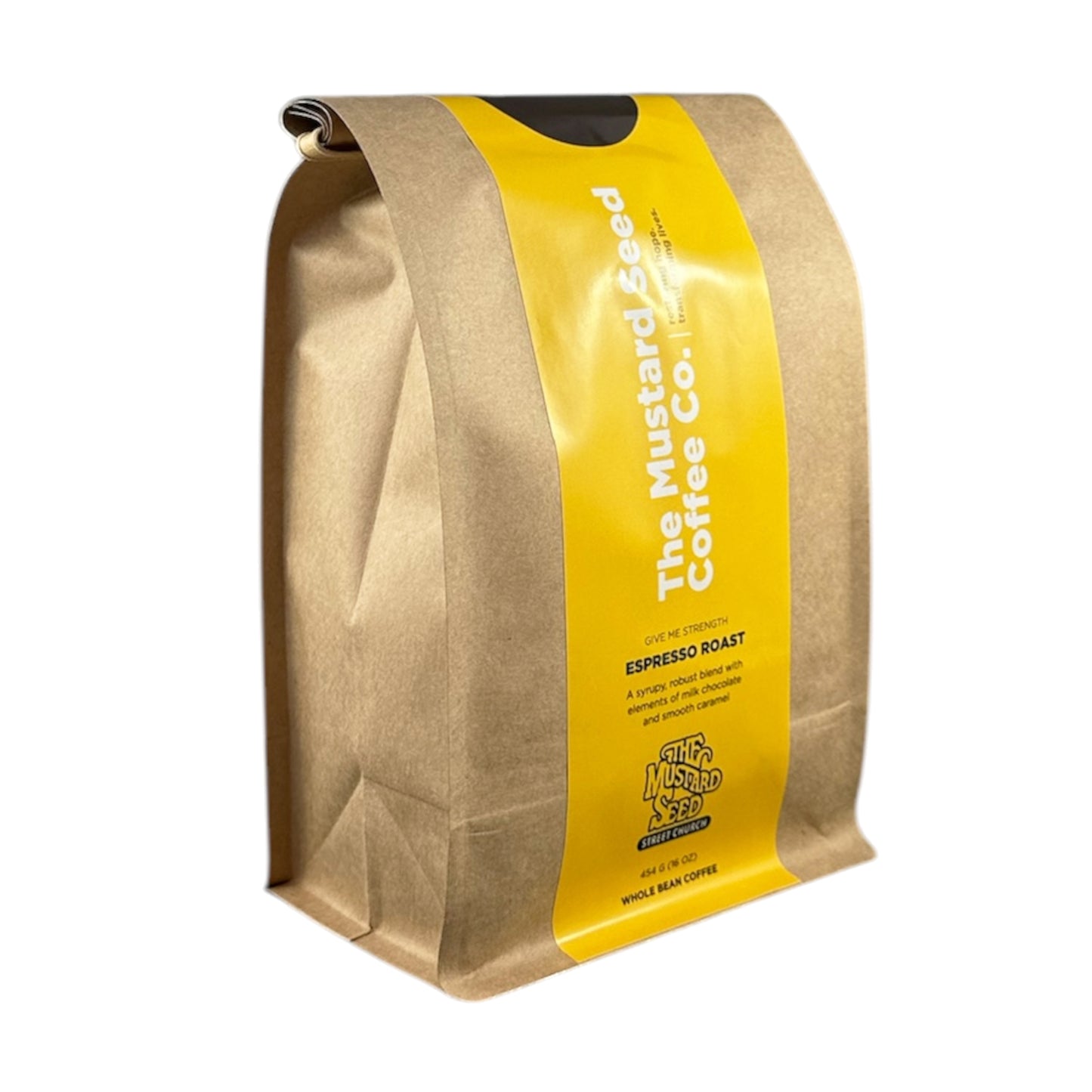 Mustard Seed Give Me Strength Espresso | Medium Roast
