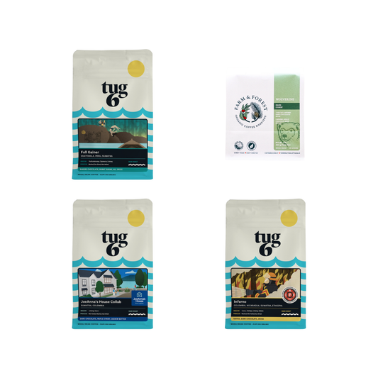 CCC Traditional Sampler Pack 4 x 200 g: Tug 6 Full Gainer, Tug 6 JoeAnna's House, F&F Wolverine, Tug 6 Inferno