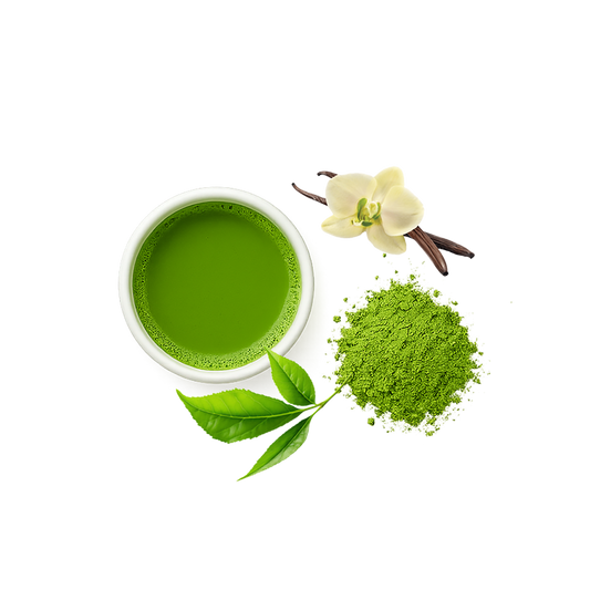 Vanilla Matcha Micro Ground - Sweetened (100 g)