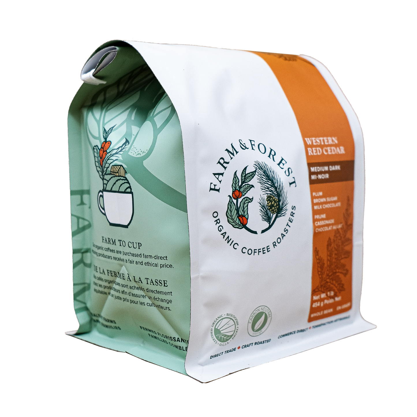 CERTIFIED ORGANIC (OCIA) "WESTERN RED CEDAR" MEDIUM ROAST