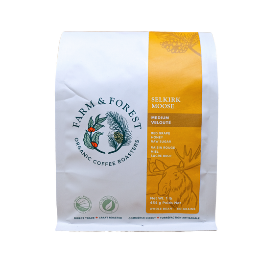 CERTIFIED ORGANIC (OCIA) "SELKIRK MOOSE" MEDIUM ROAST